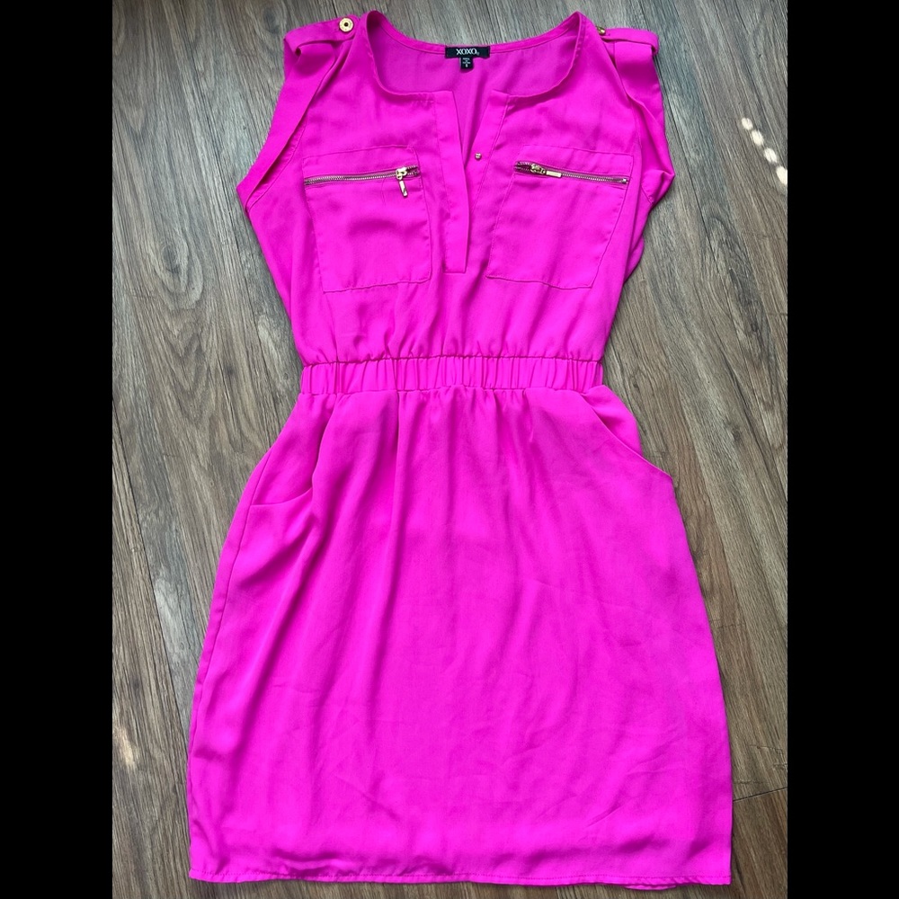 Fucsia Xoxo Dress